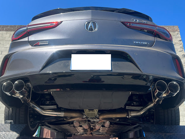 2021-PRESENT ACURA TLX MUFFLER DELETE AXLE BACK QUAD TIPS EXHAUST